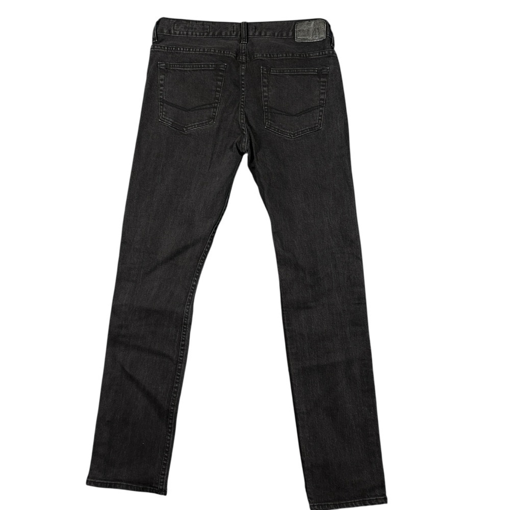 Bullhead Denim Co Men Black Ripped Distressed Skinny Jeans Size 32x32 - Picture 4 of 7